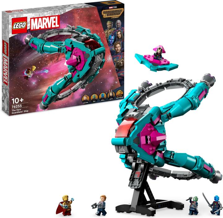 Actual product image LEGO The Guardians' new ship (76255, LEGO Marvel)