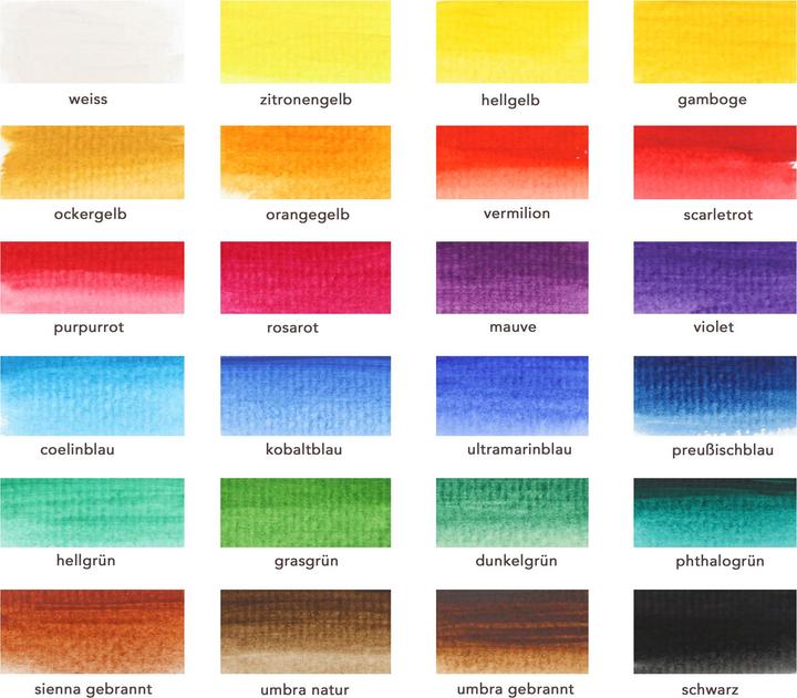 Produktbild Art Ranger 24x12ml Aquarell (Multicolor, 288 ml)