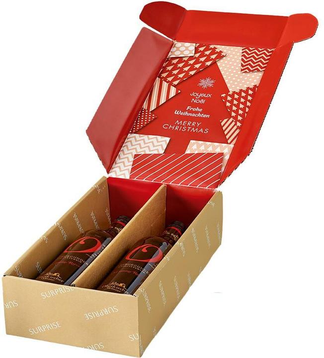 Immagine prodotto Brieger Confezione regalo per 3 bottiglie di Surprise Christmas (Scatola da regalo, 1 x)
