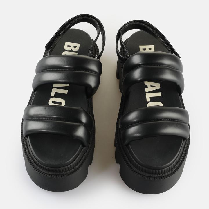 Actual product image Buffalo 's wedge sandals flora ts quilt - vegan nappa (41)