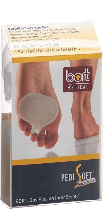 Produktbild Bort Medical Pedi Soft Vorfussschutz Silikon (Sohlen, 334.80 ml)
