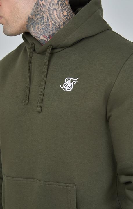 Actual product image Siksilk Hoodie Khaki Essential Overhead Hoodie (S)