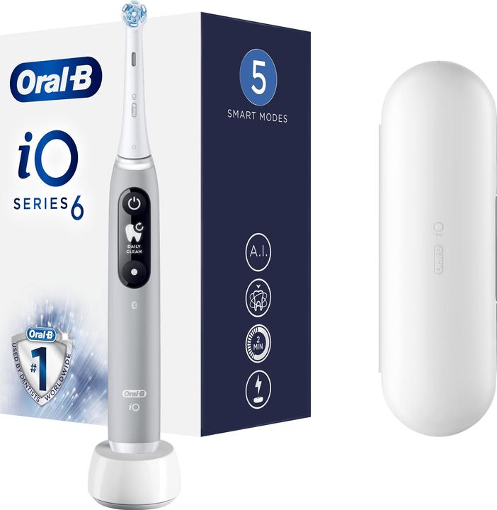 Oral-B Serie iO 6 grigio opalino (Spazzolino oscillante)