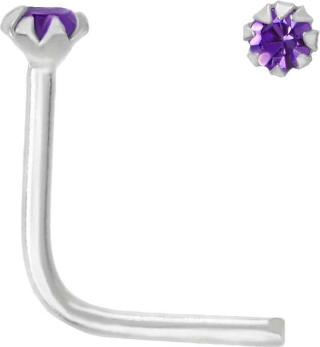 Image du produit Bijouteria Piercing nez (Cristallin, Argent 925)