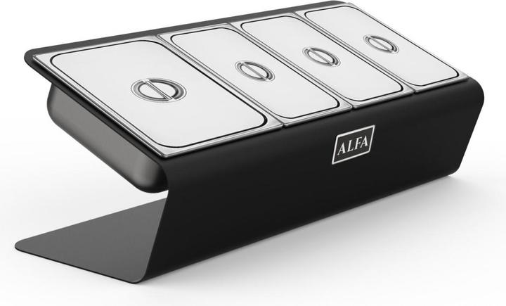 Produktbild Alfa Forni Toppingstation 4 Schalen (3 GN 1/9 - 1 GN 1/6)