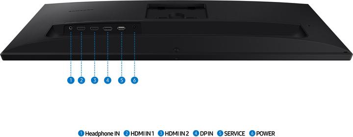 Actual product image Samsung 27"/WQHD/16:9/IPS/S61F (2560 x 1440 pixels, 27")