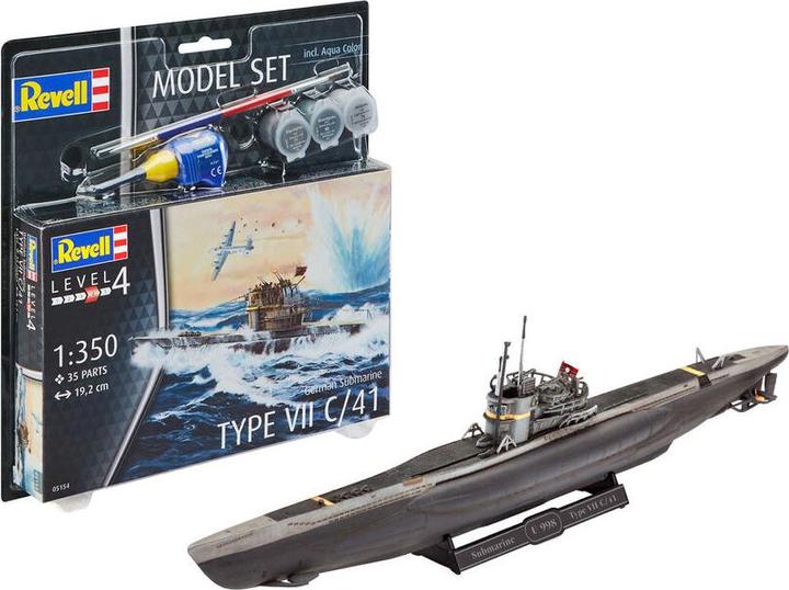 Image du produit Revell Sous-marin allemand de type VII C/41