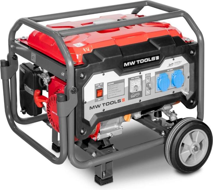 Productafbeelding MW Tools generator 3,0kW 230V handstart MW-Tools BG30M (3000 W, 15 l)