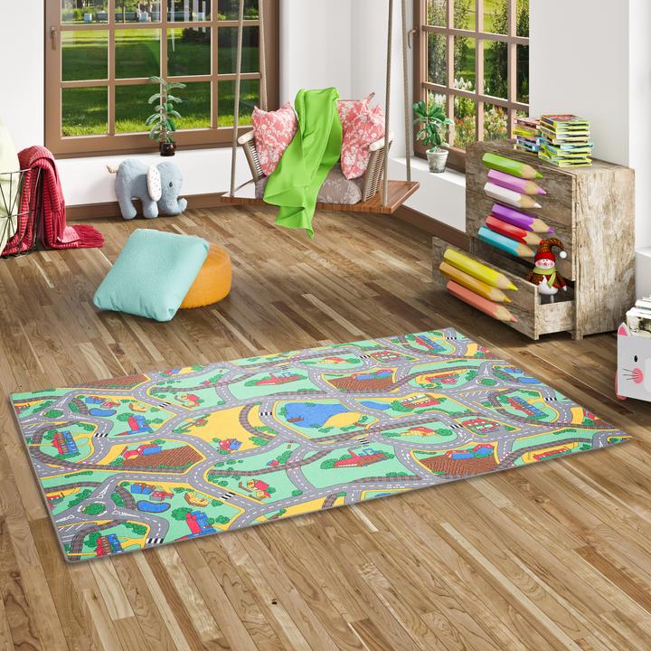 Actual product image Snapstyle Kinder Spiel Strassenteppich (200 x 200 cm)