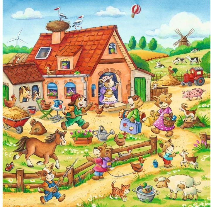 Produktbild Ravensburger Ferien auf dem Land (49 Teile)