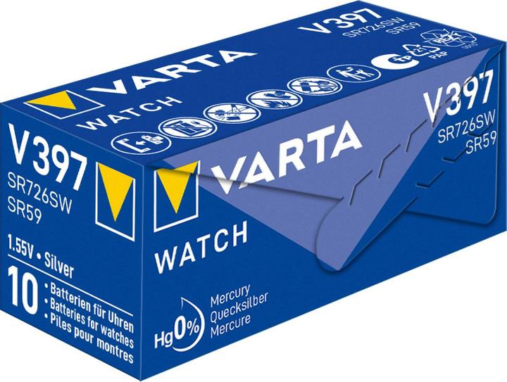 Actual product image Varta V 397 - battery SR59 - silver oxide - 30 (1 pcs., SR59, 23 mAh)