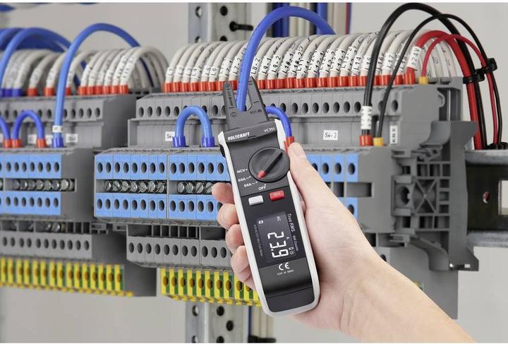 Actual product image Voltcraft VC351 Current clamp CAT III 600V Display (counts): 600 (CAT III 600V)