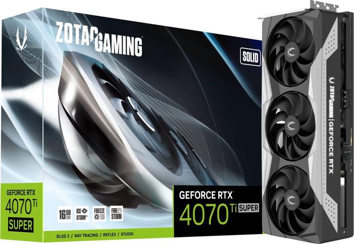 Immagine prodotto Zotac RTX 4070Ti Super Solic (16 GB)