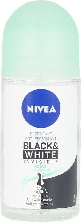 NIVEA MEN BLACK & WHITE ACTIVE deo roll-on 50 ml (Roll-on, 50 ml)