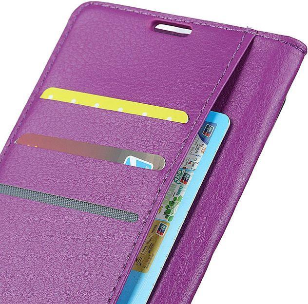 Produktbild MU Classic Litchi Leder Bookcover Series (Motorola Moto Z3 Play)