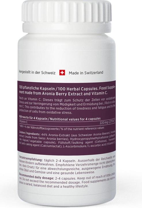 Produktbild Kingnature Aronia Vida (100 Stück, Kapseln, 60 g)
