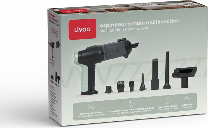 Actual product image Livoo Multifunction hand hoover