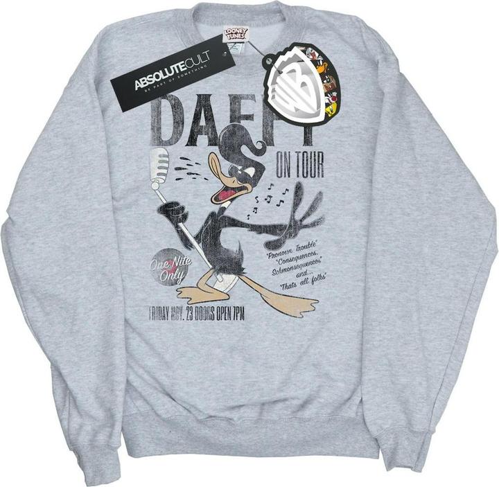 Produktbild Looney Tunes Daffy Duck Concert Sweatshirt (XXL)