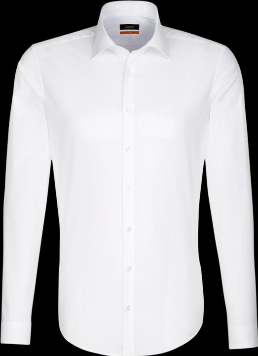 Actual product image Seidensticker Shirt Slim Fit Kent non-iron white (L)
