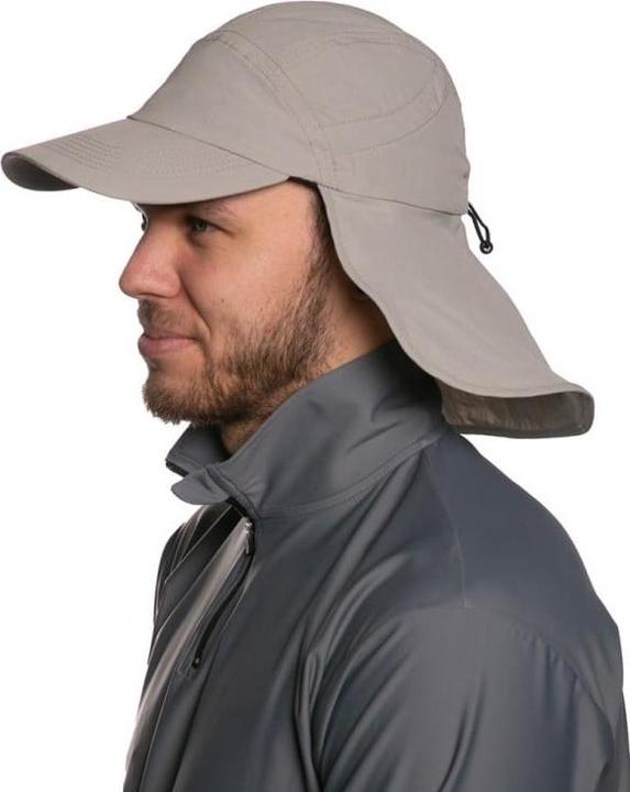 Image du produit IQ-UV casquette anti-UV avec protection du cou recyclé grey (1 pc) (Taille unique)