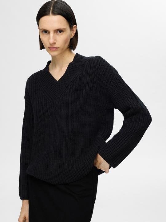 Produktbild Selected Femme V-Ausschnitt Strickpullover (XS)