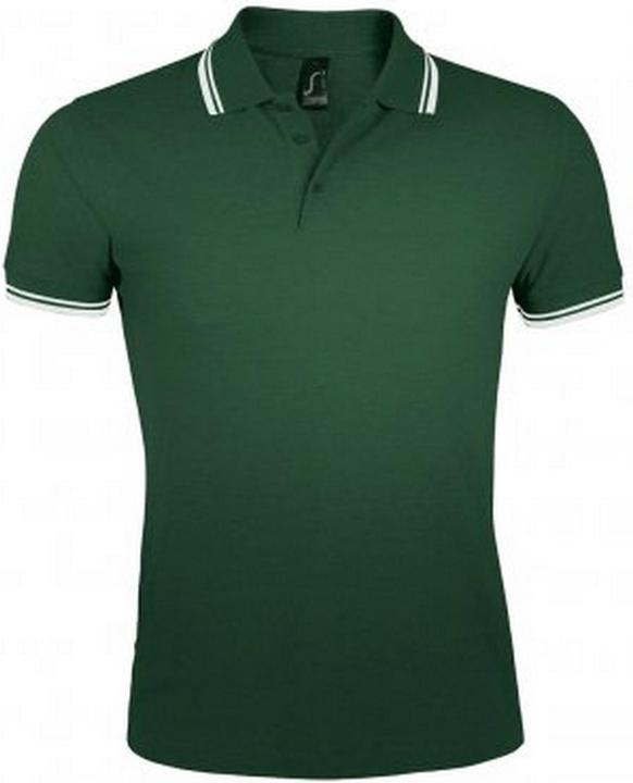 Sols Pasadena Tipped Kurzarm Pique Polo