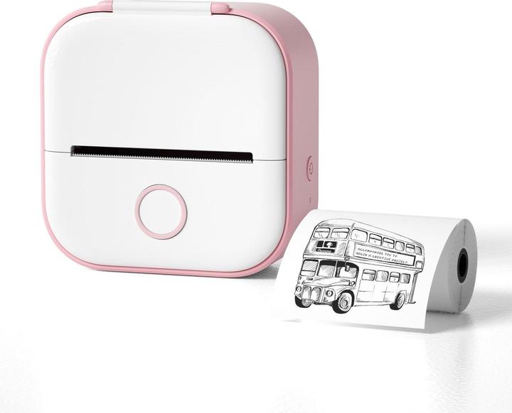 Produktbild Phomemo T02 Standard Bluetooth Thermodrucker Pink (Bluetooth)
