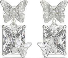 Guess Chrysalis Steel Bow Tie Earrings JUBE04089JWRHT/U