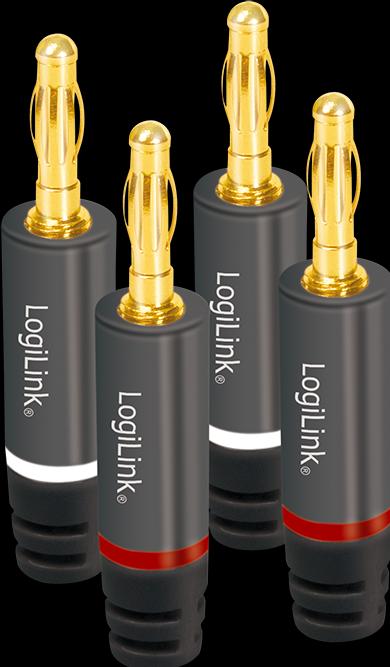 LogiLink CA Bananenstecker