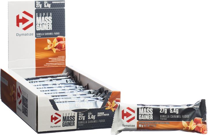 Actual product image Dymatize Super Mass Gainer (Caramel, Vanilla, 10 pcs., 900 g)