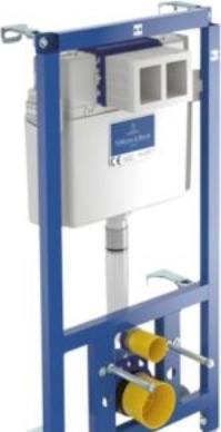 Villeroy & Boch VB ViConnect Cisterna per interni - 4,5/6ltr/1170x160x575mm blå