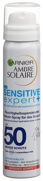 Immagine prodotto Garnier Ambre Solaire Sensitive expert+ Over Makeup Super UV (Spray solare, SPF 50, 75 ml, 75 g)