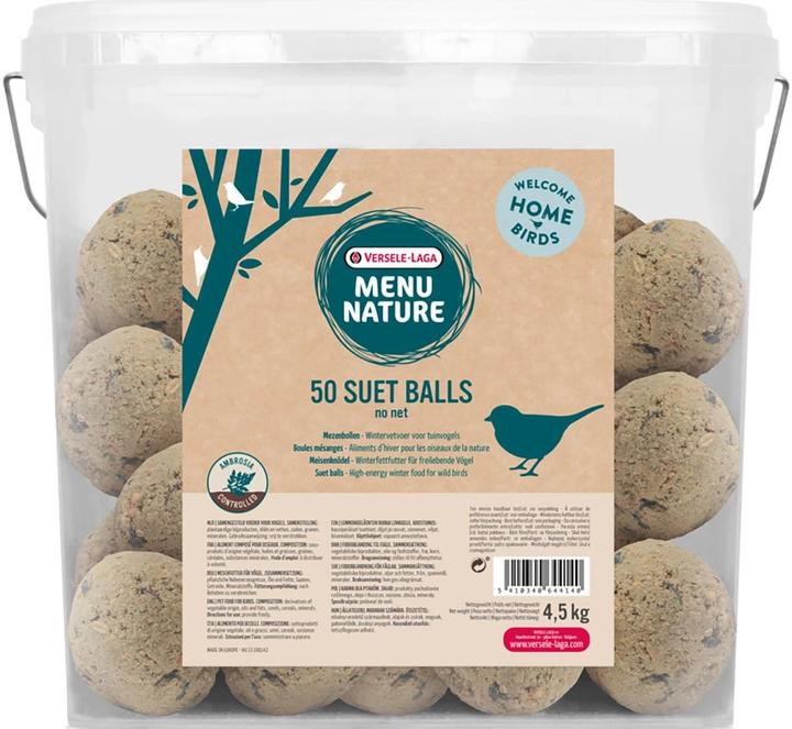 Versele Laga Vogelfutter Meisenknödel ohne Netz, 50 x 90 g (1 x, 4.50 kg)