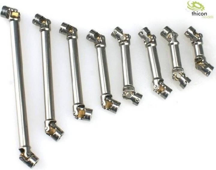 Actual product image Thicon Models 50041 1:14 Cardan shaft stainless steel