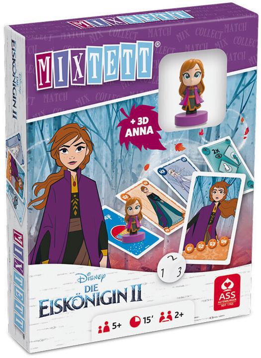 Actual product image ASS Altenburg 22522245 - Mixtett - Disney Frozen 2, Card Game (DE/FR/IT) + Figurine "Anna", from 5 years (German)