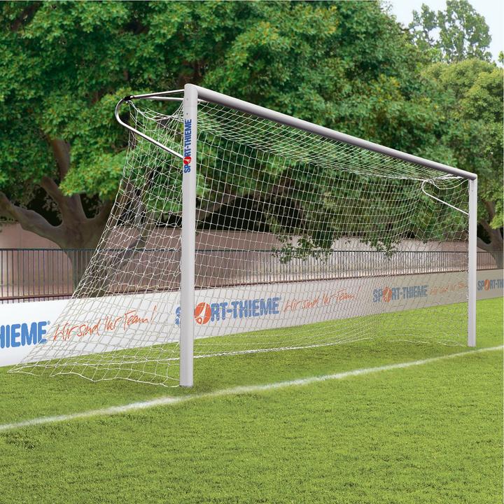 Actual product image Sport-Thieme Large pitch football goal standing in ground sockets, corner welded