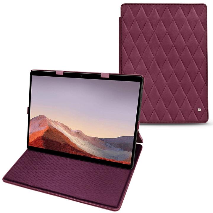 Actual product image Noreve Leather cover vertical (Microsoft Surface Pro X)