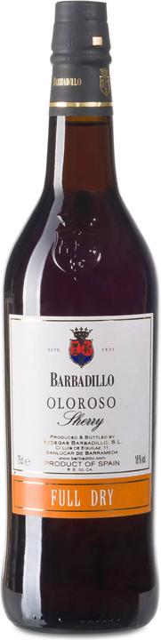 Bodegas Barbadillo Sherry Oloroso Full Dry (1 x 75 cl, 2015)