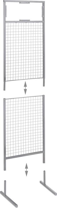 Actual product image Relaxdays Perforated metal stand
