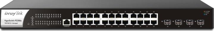 Produktbild Draytek VigorSwitch P2280X: 24 Ports PoE (28 Ports)