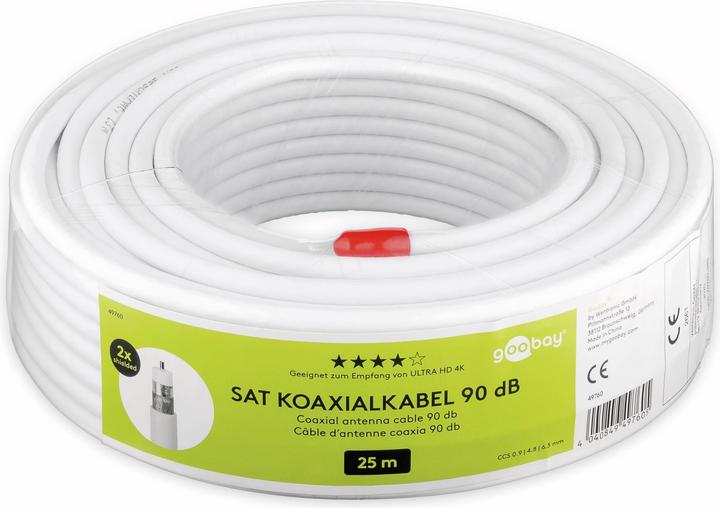 Goobay Bulk-Antennenkabel (90 dB, Antennenkabel)