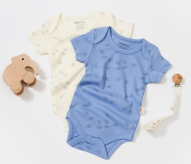 Image du produit BabyCosy 2 Pcs corps à manches courtes (68)