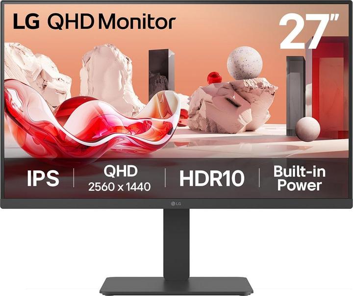 Produktbild LG Dis 27 27BA45QB-B Business QHD IPS Black (2560 x 1440 Pixel, 27")