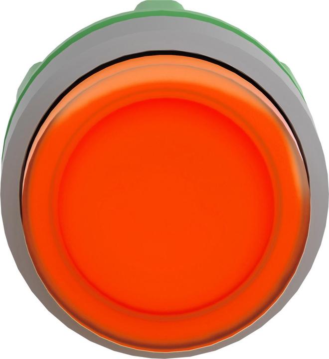 Produktbild Schneider Electric Leuchtdrucktaster, Front, vorstehend, ZB5AW153C0