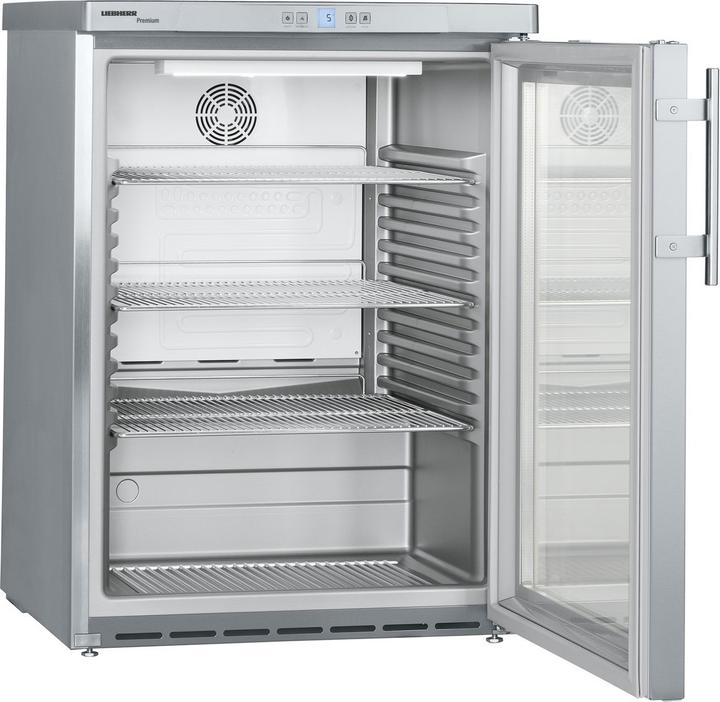 Image du produit Liebherr FKUv1663-24 Réfrigérateur à bouteilles 148L C 83x60x61,5cm Ed porte vitrée encastrable (148 l)