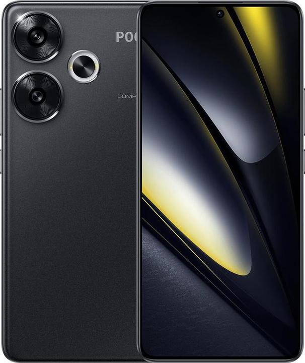 Actual product image Xiaomi Poco F6 (256 GB, Black, 6.67", Dual SIM, 50 Mpx, 5G)