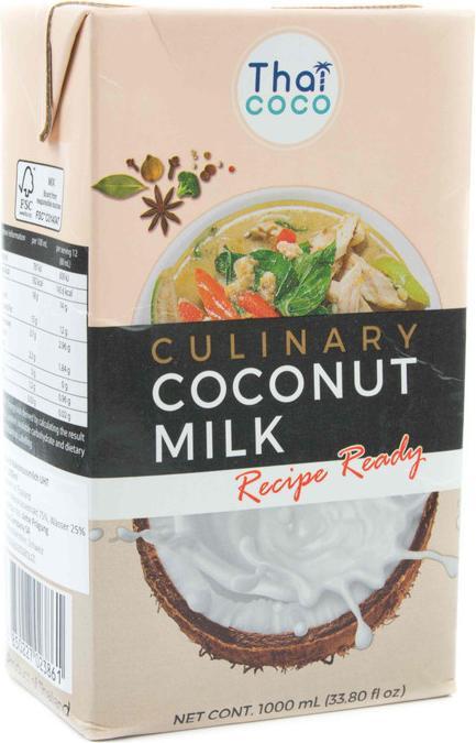 Actual product image Thai Coco Kokosunussmilch (1 x 100 cl)