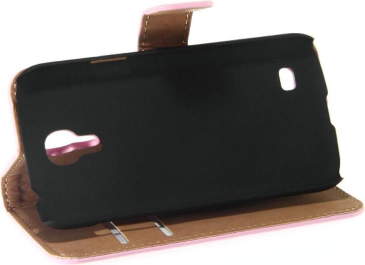 Produktbild OEM Slim Leder Book Case für Galaxy S4 mini - rosa 4250710507795 (Samsung Galaxy S4 Mini I9195, Samsung Galaxy S4 Zoom)