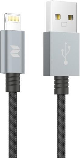 Actual product image Rock Space MFI Lightning cable (1 m, USB 2.0)