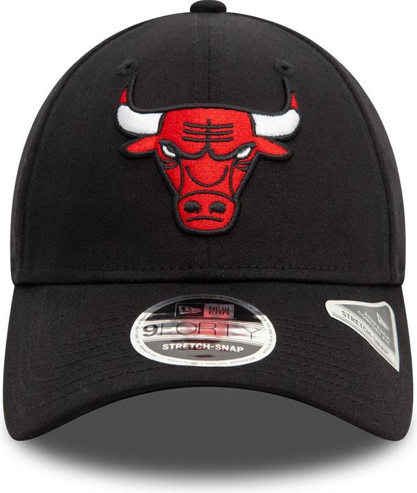 Immagine prodotto New Era 9Forty Stretch-Snap Cap - Chicago Bulls schwarz (Taglia unica)